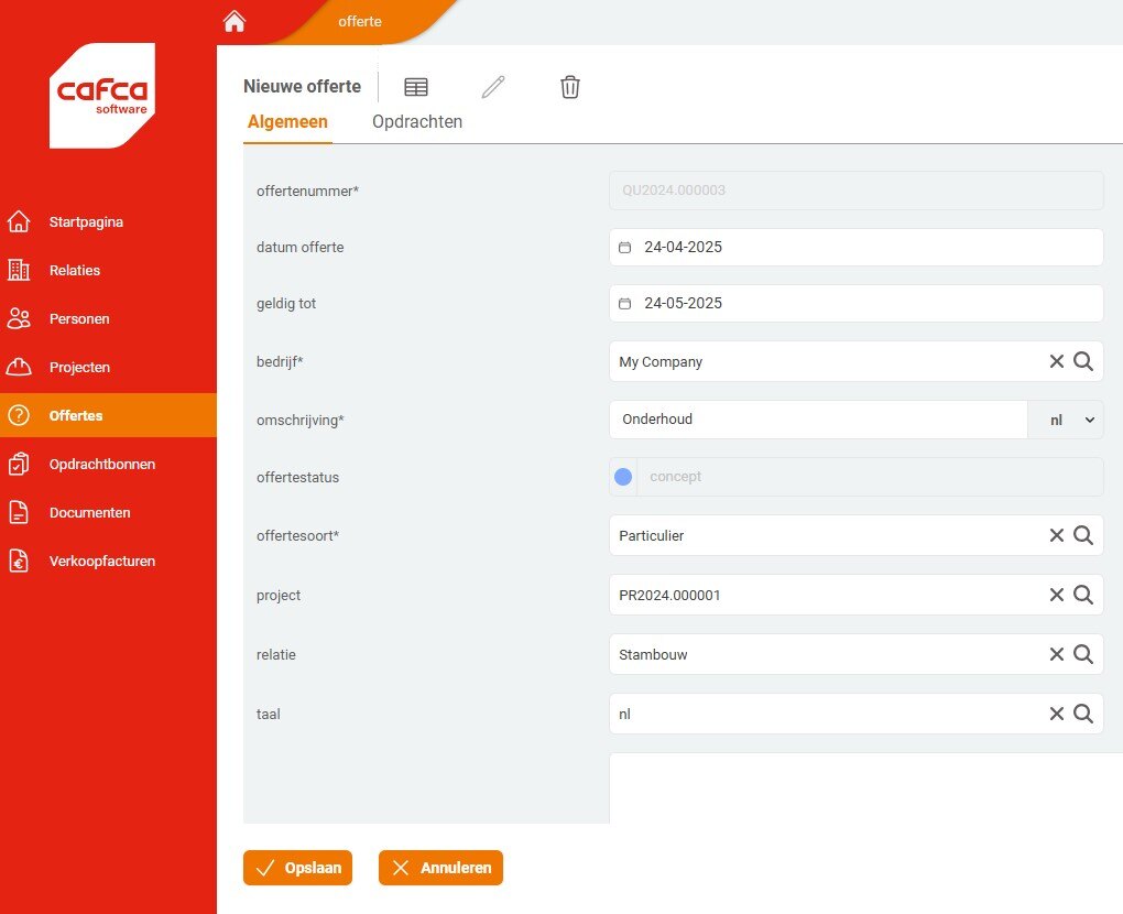 Preview Cafca Software
